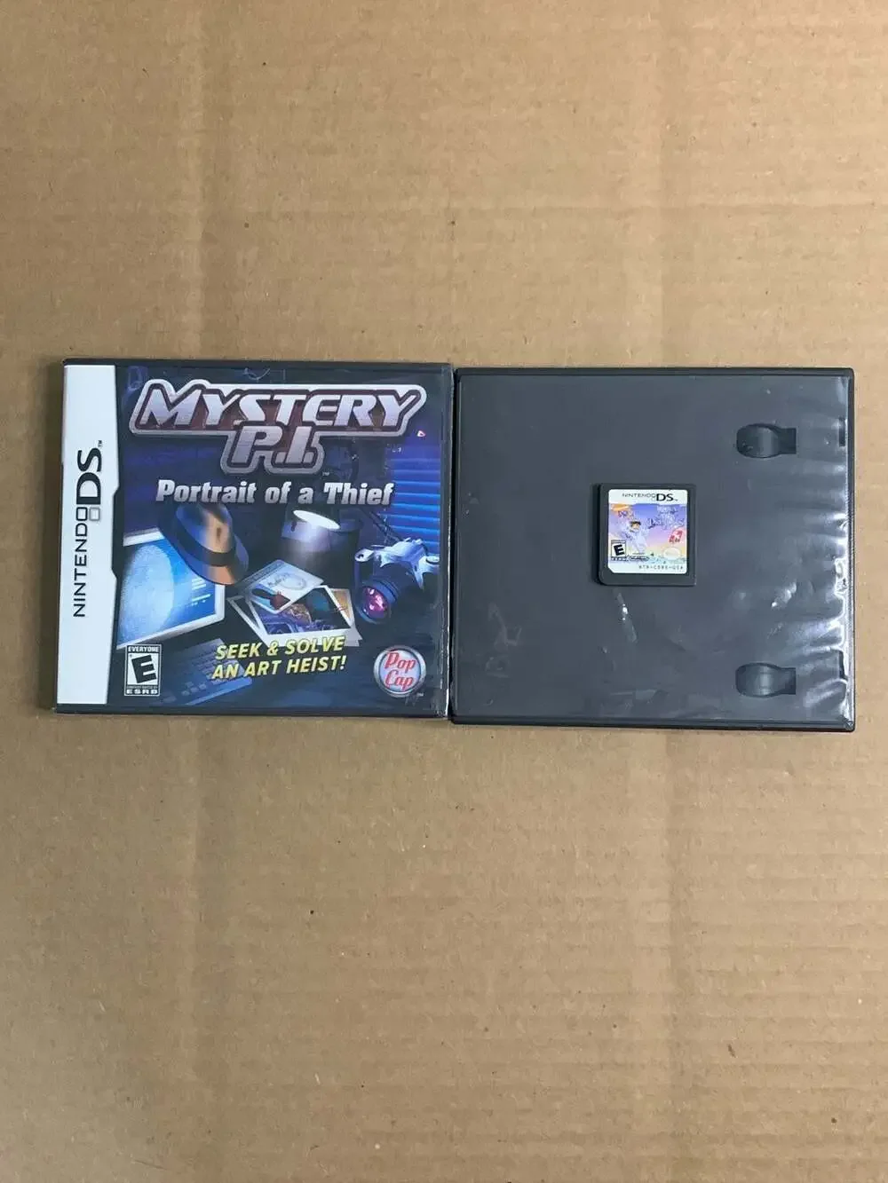 Mystery P.I. Portrait of a Thief & Dora Snow Princess Nintendo DS